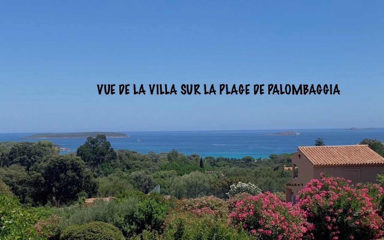 Vue de la Terrasse Villa 5